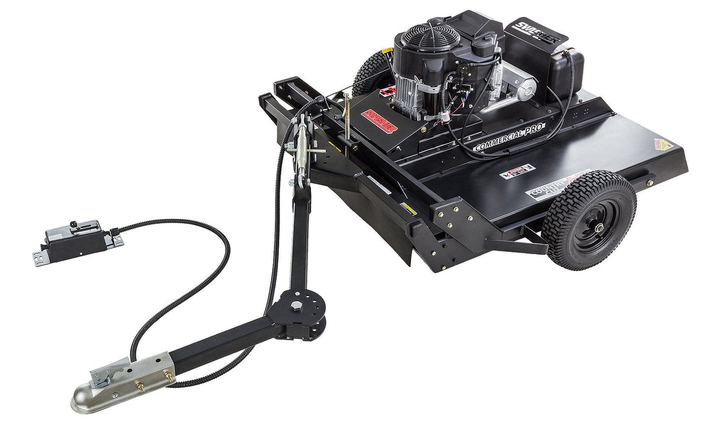 Swisher RC14544CPKA 14.5HP 12V Kawasaki 44" Commercial Pro Rough Cut tralcutter, Black