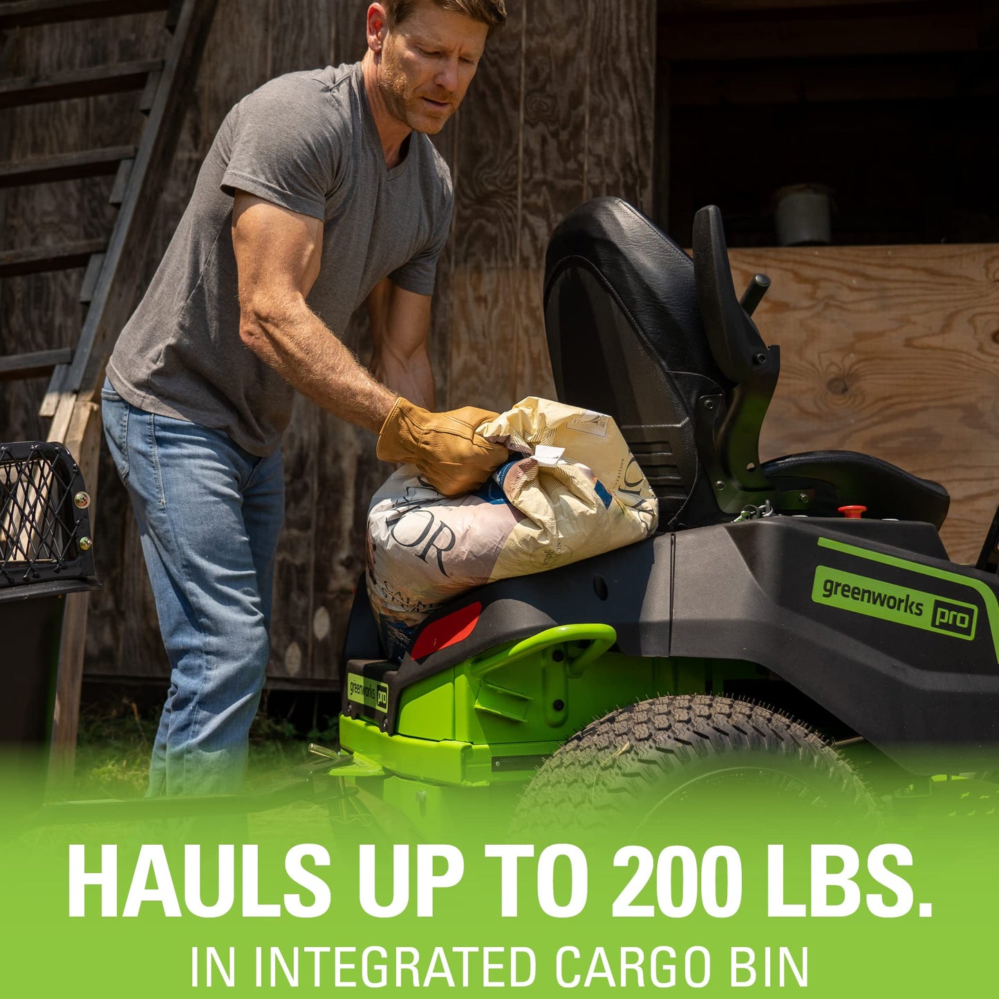 Greenworks PRO 80V 42” Electric Zero Turn Lawn Mower, Includes (6) 5.0Ah Batteries and (3) Dual Port Turbo Chargers