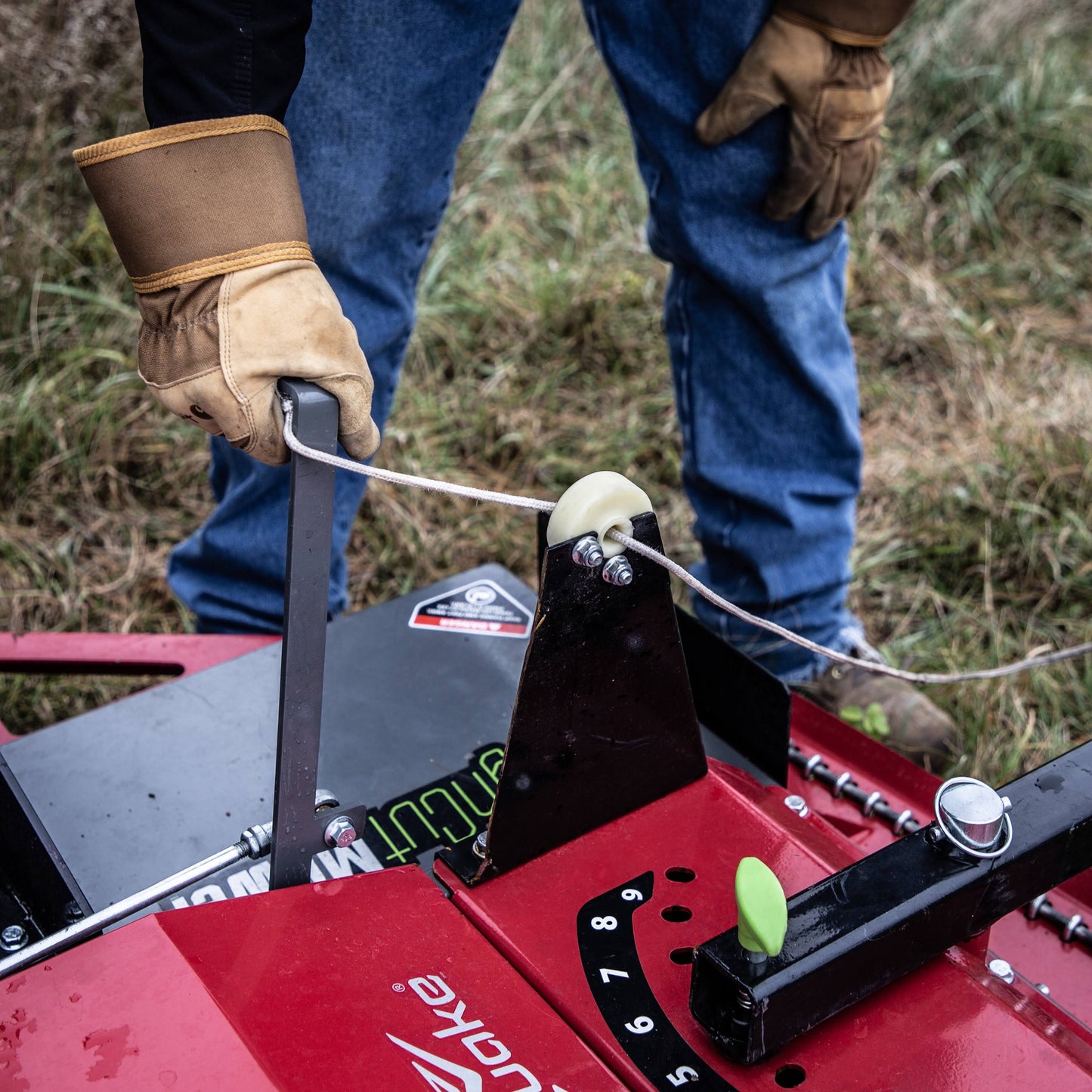 Earthquake Acreage 44 in. Tow-Behind Roughcut Mower