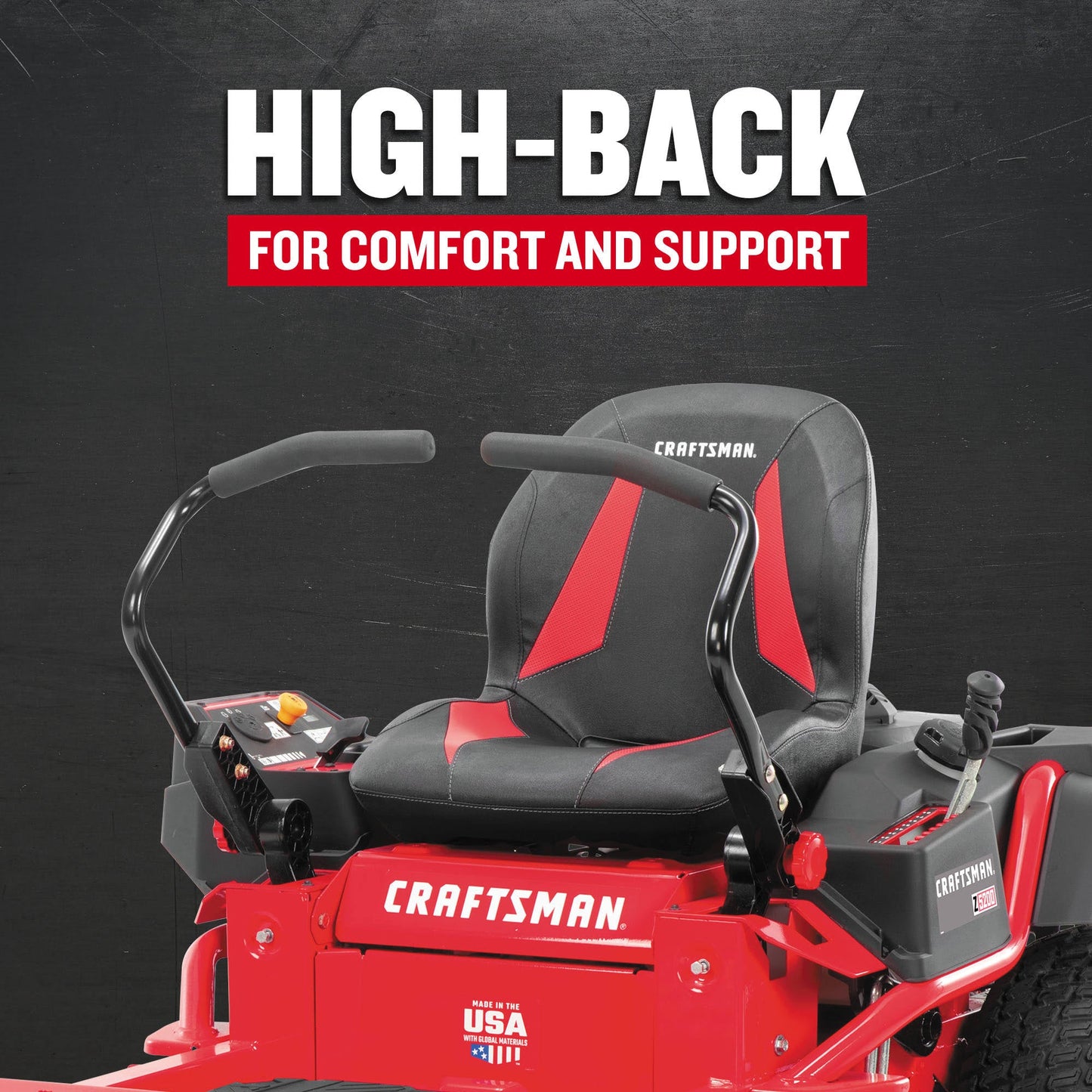 Craftsman Z5200 42-in 20-HP V-twin Gas Zero-Turn Riding Lawn Mower Rubber CMXGNAM211701